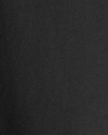 Baby Solid Short-Sleeve Pocket Tee - Black, 