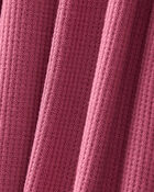 Girls PurelySoft Long-Sleeve 2-Piece Pajamas - Burgundy, image 2 of 4 slides
