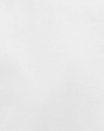 Baby Solid Short-Sleeve Pocket Tee - White, 