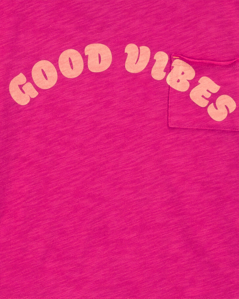 Kid Good Vibes Pocket Tee, image 3 of 5 slides