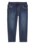 Baby Pull-On Jeans, image 1 of 5 slides