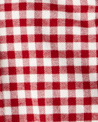 Baby Boy Plaid Organic Cotton Button-Front Flannel Shirt, image 3 of 5 slides