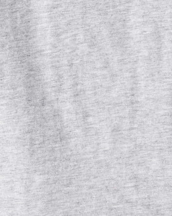 Toddler Boy Short-Sleeve Henley Tee - Grey, 