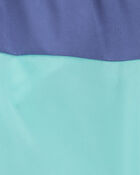 Toddler Boy Colorblock Swim Trunks - Green/Blue, image 3 of 4 slides