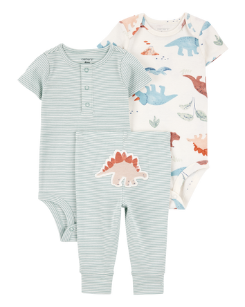 Baby Boy 3-Piece Dinosaur Little Character Set®, 