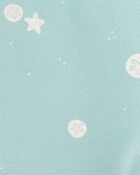 Baby Girl Sea Print Bike Shorts - Green, image 3 of 4 slides