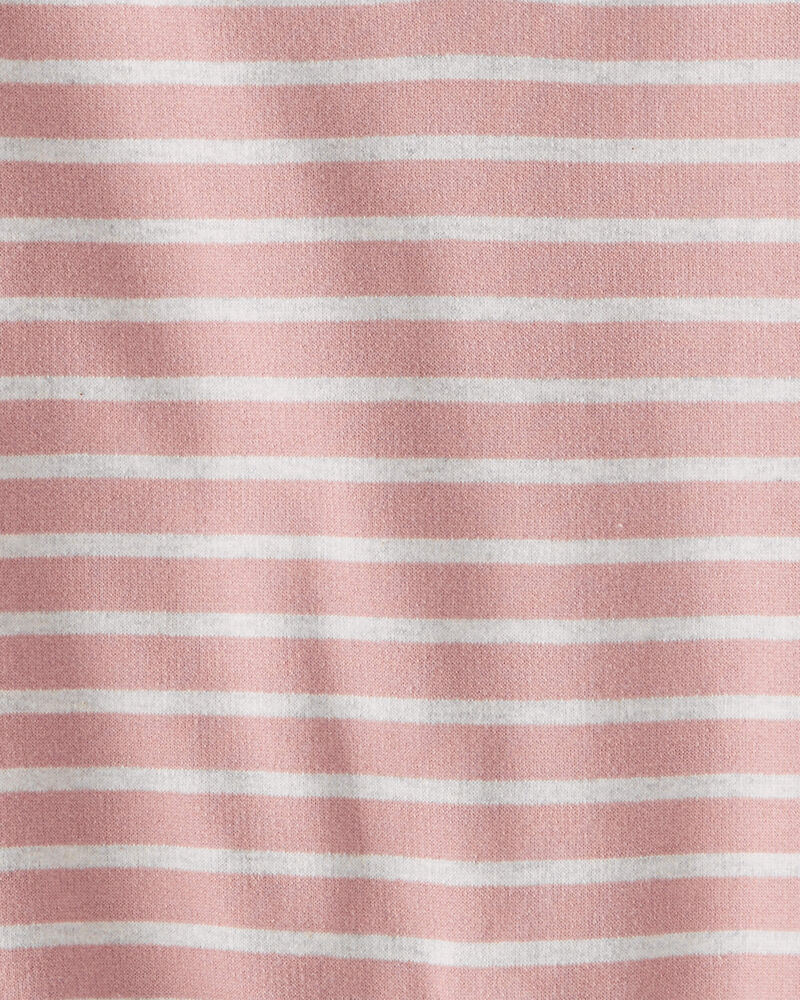 Baby Striped Organic Cotton Jumpsuit, image 3 of 4 slides
