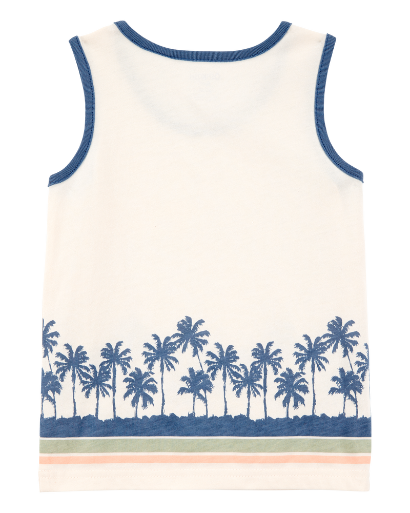 Baby Palm Tree Print Tank, image 1 of 4 slides