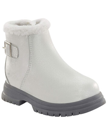 Kid Fur-Lined Boots, 