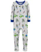 Toddler 1-Piece Toy Story 100% Snug Fit Cotton Pajamas, image 1 of 2 slides