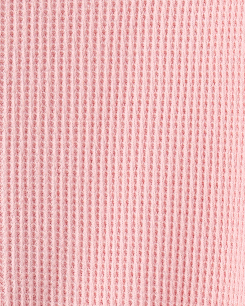 Baby Girl Cotton Long-Sleeve  2-Way Zip Sleep & Play - Pink, image 4 of 5 slides