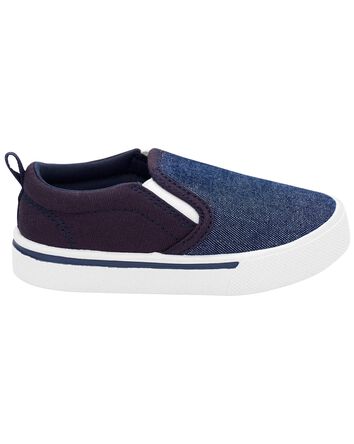 Toddler Two-Toned Slip-On Shoes, 