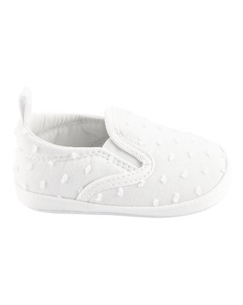Baby Slip-On Sneaker - White, 