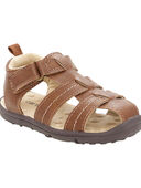 Brown - Baby Every Step® Fisherman Sandals
