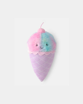 Ice Cream Plush Toy - Purple, 