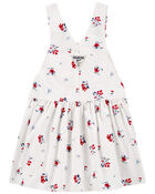 Baby Floral Print Jumper Dress, image 3 of 4 slides
