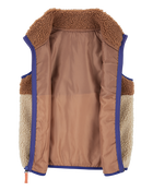 Kid Zip-Up Sherpa Vest, image 2 of 4 slides