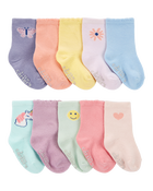 Baby 10-Pack Crew Socks, image 1 of 3 slides
