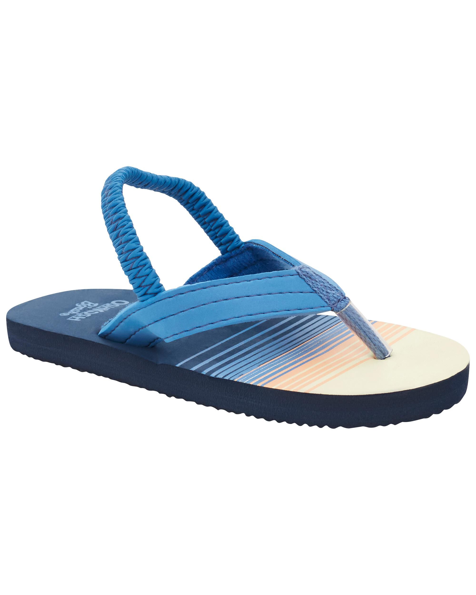 Blue Classic Flip Flops carters