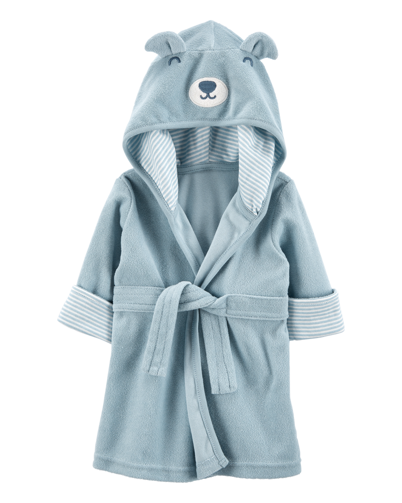 Baby Bear Hooded Terry Robe, image 1 of 3 slides