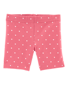 Toddler Girl Polka Dot Tumbling Shorts - Pink, image 1 of 2 slides