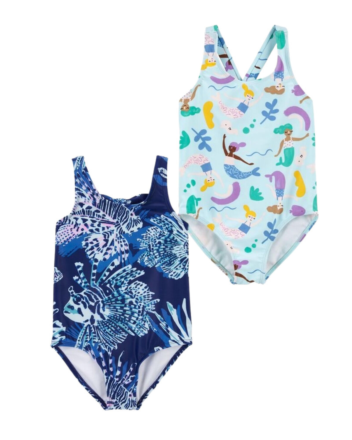 Multi Toddler 2Pack 1Piece Swimsuits