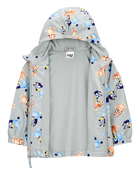 Toddler Bluey Windbreaker Jacket - Grey, image 2 of 3 slides