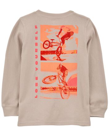 BMX Bike Thermal Graphic Tee, 