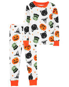 Baby 2-Piece Halloween 100% Snug Fit Cotton Pajamas, image 1 of 4 slides