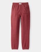 Boys DayDream Fleece Drawstring Joggers - Red, image 2 of 4 slides