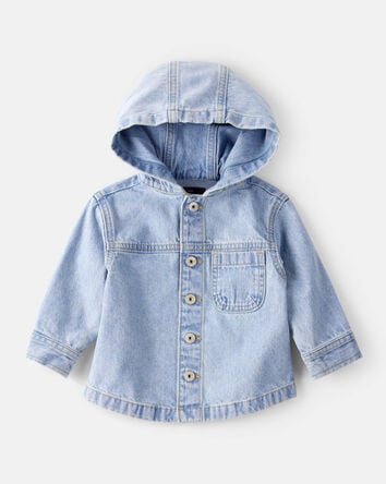 Baby Boy Denim Fashion Jacket - Blue, 