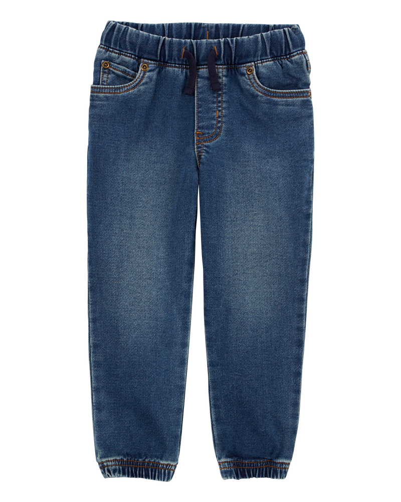 Toddler Pull-On Jeans, image 1 of 5 slides