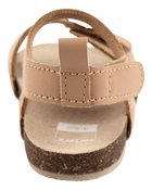 Baby Floral Buckle Faux Cork Sandals - Brown, image 3 of 7 slides