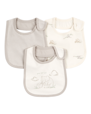 Baby 3-Pack Teething Bibs