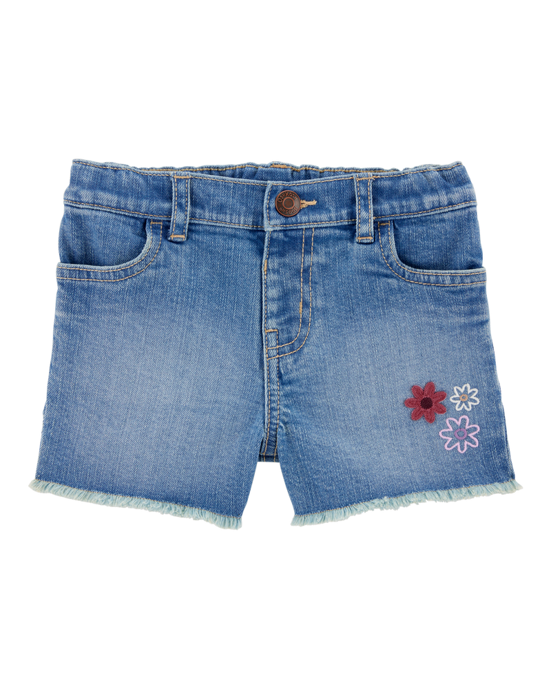 Baby Iconic Denim Shorts - Blue, image 1 of 4 slides
