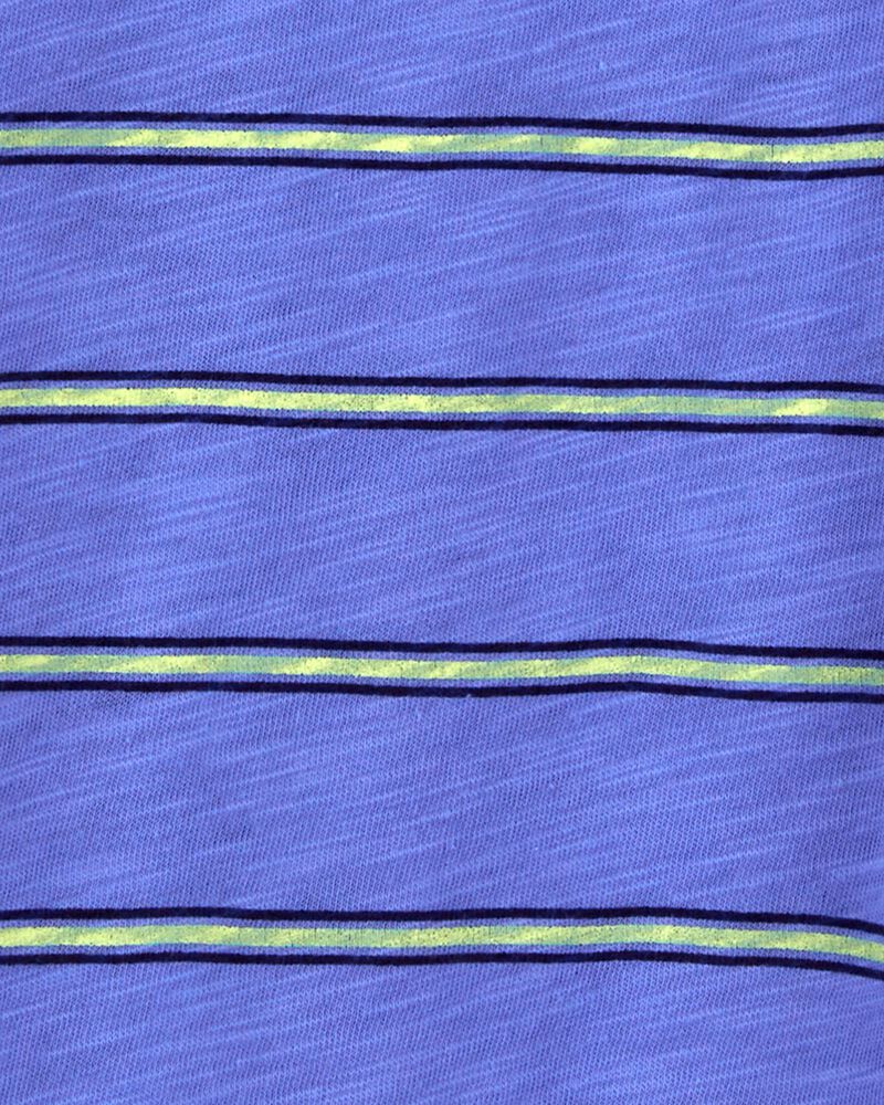 Baby Striped Jersey Henley, image 2 of 2 slides