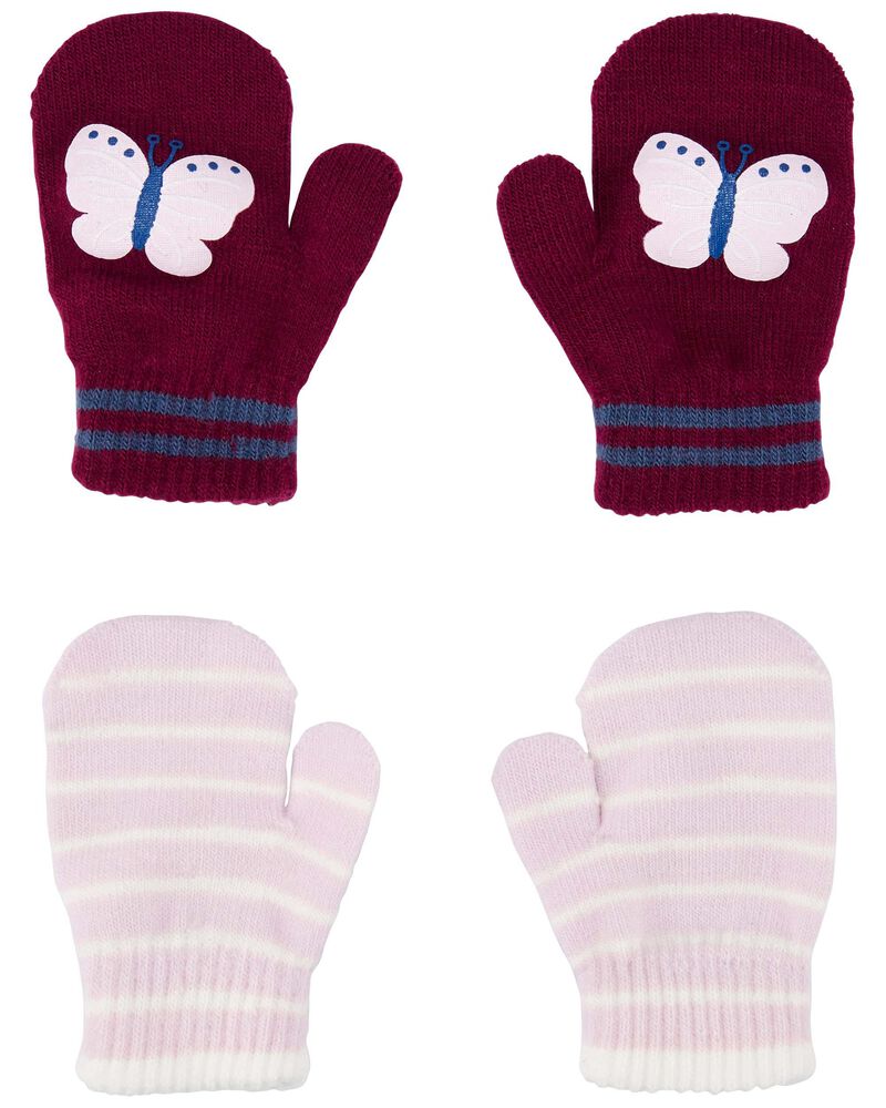 Toddler 2-Pack Gripper Mittens, image 1 of 2 slides