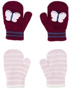 Toddler 2-Pack Gripper Mittens, image 1 of 2 slides