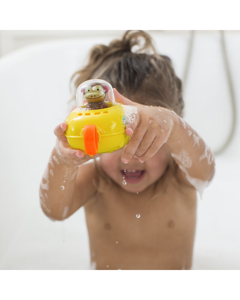 ZOO® Pull & Go Submarine Baby Bath Toy, image 3 of 4 slides