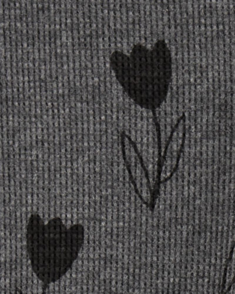 Kid 2-Piece Floral Thermal Outfit Set, image 2 of 3 slides