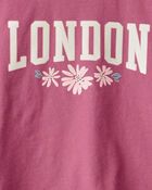 Kid 2-Piece London Short-Sleeve Top & Skirt Set - Pink, image 5 of 6 slides