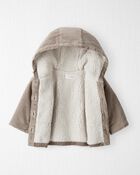 Baby Sherpa Lined Corduroy Jacket Made With Organic Cotton and Recycled Materials 
, image 2 of 5 slides