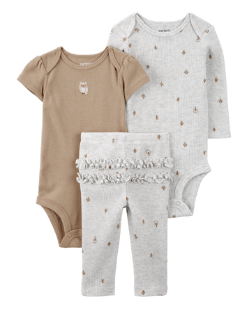 Baby Little Character Set® Owl 3-Piece, 