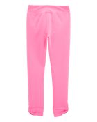 Kid High-Rise Twisted-Hem Pants - Pink, image 2 of 5 slides