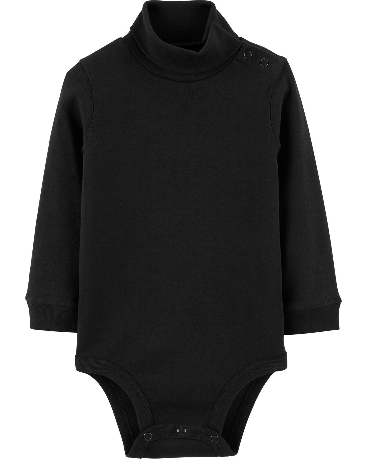 Black Baby Turtleneck Bodysuit