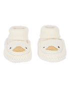 Baby Duck Crochet Booties - Yellow, image 1 of 2 slides
