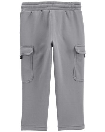 Solid Fleece Pants - Gray, 