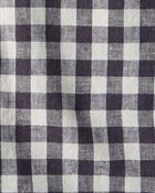 Toddler 2-Piece Gingham Button-Front Shirt & Shorts Set, image 3 of 6 slides