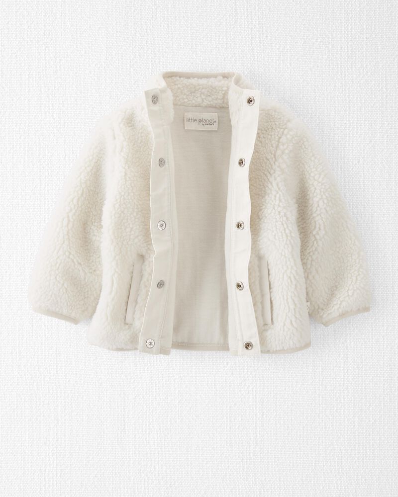 Baby Recycled Sherpa Jacket, image 2 of 4 slides