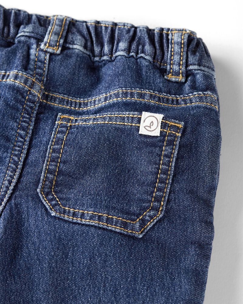 Baby Denim Jeans Made With Organic Cotton, image 3 of 4 slides